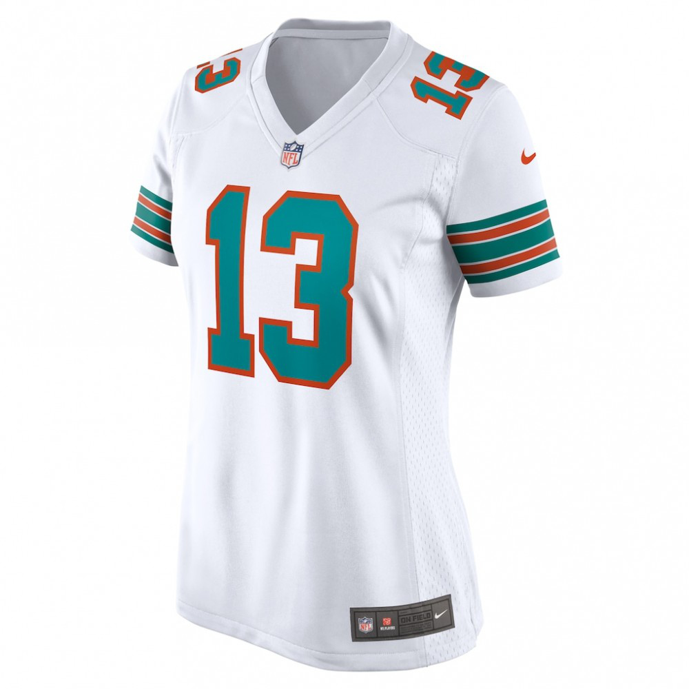 Dan Marino Miami Dolphins Nike Women's Retired Player Jersey - White-GridironStore